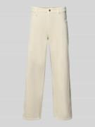 Cambio Wide Leg Jeans im 5-Pocket-Design Modell 'ORIA' in Ecru, Größe ...