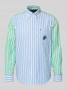 Tommy Hilfiger Regular Fit Freizeithemd aus reiner Baumwolle in Hellbl...