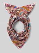 Codello Seidentuch mit Allover-Paisley-Print in Pink, Größe 1