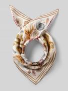 Codello Seidentuch mit Allover-Motiv-Print Modell 'Ocean' in Beige, Gr...