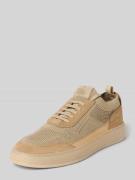BULLBOXER Sneaker mit Label-Detail in Beige, Größe 41
