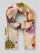 Fraas Schal mit Logo-Detail in Rosa, Größe 1