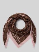 JOOP! Schal mit Logo-Print Modell 'Adalia' in Hazel, Größe 1
