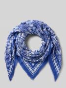 JOOP! Schal mit Logo-Print Modell 'Adalia' in Ocean, Größe 1