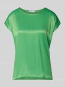 More & More T-Shirt aus Viskose-Mix mit Kappärmeln in Gruen, Größe 34