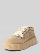 INUIKII Sneaker mit Plateau Modell 'Matilda' in Beige, Größe 36