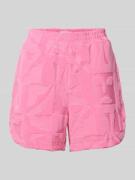 ICHI Bermudas mit elastischem Bund Modell 'NABI' in Rose, Größe L