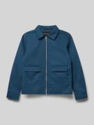 CARS JEANS Regular Fit Jacke mit Umlegekragen Modell 'Stevo' in Marine...