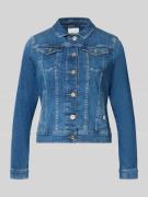 Brax Regular Fit Jeansjacke aus Baumwoll-Mix Modell 'MIAMI' in Dunkelb...