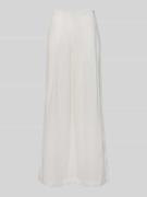 Jake*s Collection Stoffhose mit Gesäßtaschen in Offwhite, Größe 32