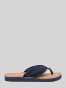 Tommy Hilfiger Zehentrenner mit Logo Applikation in Dunkelblau, Größe ...