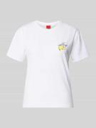 HUGO Regular Fit Pyjama-Oberteil aus Modal-Mix in Weiss, Größe L