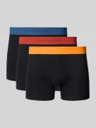 Schiesser Slim Fit Trunks mit Logo-Detail im 3er-Pack in Black, Größe ...