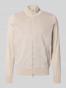 GRAN SASSO Jacke mit Zweiwege-Reißverschluss in Beige, Größe 50