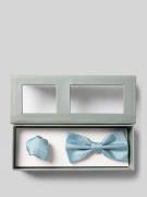 Roy Robson Fliege aus Seide im Set mit Einstecktuch in Gruen, Größe 1