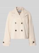 Pieces Regular Fit Trenchcoat mit breitem Reverskragen Modell 'SCARLET...