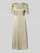 Neo Noir Cocktailkleid aus Satin mit Puffärmeln Modell 'Benuti Solid' ...