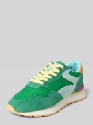 HOFF Sneaker aus Leder-Mix in Suede-Optik Modell 'City' in Gruen, Größ...