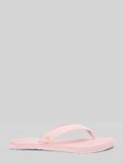 Tommy Hilfiger Zehentrenner mit Logo Applikation in Rosa, Größe 36