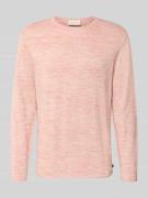 Tom Tailor Regular Fit Strickpullover aus Baumwoll-Mix Modell Space dy...