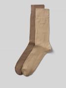 BOSS Socken aus Baumwoll-Mix im 2-er-Pack in Beige, Größe 39-42