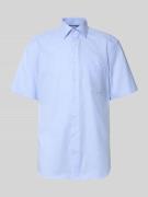 ETERNA Regular Fit Business-Hemd aus Baumwolle mit Kentkragen in Bleu,...