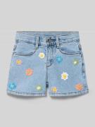 s.Oliver RED LABEL Regular Fit Jeansshorts aus Baumwoll-Mix in Blau, G...