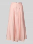 Jake*s Collection Midirock mit rückseitigem Reißverschluss in Fuchsia,...