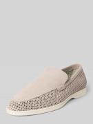 Steve Madden Loafer aus echtem Leder Modell 'Mayne' in Hellgrau, Größe...