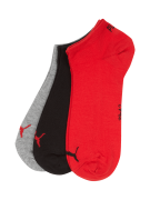PUMA Sneakersocken mit Logo im 3er-Pack in Black, Größe 39/42
