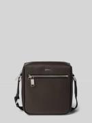 BOSS Reporter-Tasche aus genarbtem Leder Modell 'DAXTER_NS zip' in Dun...