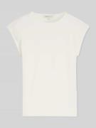 Tom Tailor Denim Regular Fit T-Shirt aus Baumwoll-Mix in Offwhite, Grö...