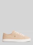 Tommy Hilfiger Low Top Sneaker in Strickoptik mit Logo Applikation in ...
