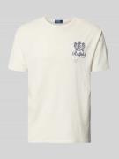Polo Ralph Lauren Regular Fit T-Shirt aus reiner Baumwolle in Offwhite...