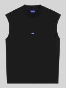 Hugo Blue Relaxed Fit Tank Top aus reiner Baumwolle Modell 'NAVERTZ' i...