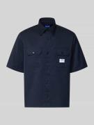 Hugo Blue Relaxed Fit Freizeithemd aus reiner Baumwolle Modell 'EKYNO'...