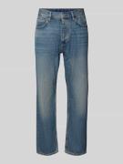 Hugo Blue Straight Fit Jeans aus reiner Baumwolle Modell 'JONAH' in Je...