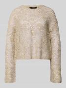 Vero Moda Relaxed Fit Strickpullover mit Pailletten Modell 'LEILANI FL...