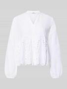 Only Regular Fit Bluse aus reiner Baumwolle Modell 'DEWINA' in Weiss, ...