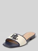 Lauren Ralph Lauren Pantolette mit Logo Applikation Modell 'EVERLEY' i...