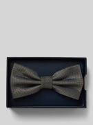 Willen Fliege aus reiner Seide mit verstellbarer Kragenweite in Gruen,...