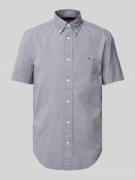 Tommy Hilfiger Regular Fit Freizeithemd aus reiner Baumwolle in Blau, ...