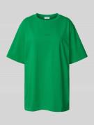 OH APRIL T-Shirt mit Label-Stitching Modell 'Blooming Club' in Gruen, ...