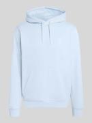 adidas Originals Regular Fit Hoodie mit Label Stitching in Hellblau, G...