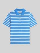 Tommy Hilfiger Regular Fit Poloshirts aus Baumwoll-Mix in Sky, Größe L