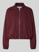 Marc O'Polo Denim Boxy Fit Blouson aus Baumwoll-Mix in Bordeaux, Größe...