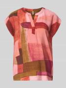 Soyaconcept Regular Fit Bluse aus Viskose-Mix Modell 'Catania' in Rosa...