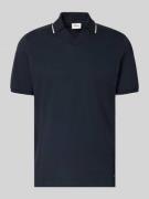 s.Oliver RED LABEL Regular Fit Poloshirt aus reiner Baumwolle in Marin...