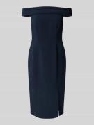 Lauren Ralph Lauren Eng anliegendes Cocktailkleid mit Carmen-Ausschnit...