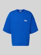 American Vintage T-Shirt mit Logo Modell 'PLIZZY' in Royal, Größe M/L